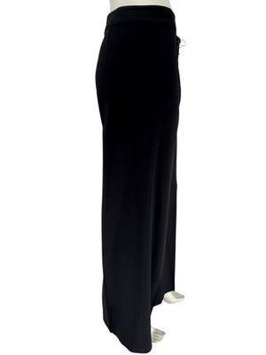 Michael Kors Nautical Button-Front Wide-Leg Trousers – Size 12