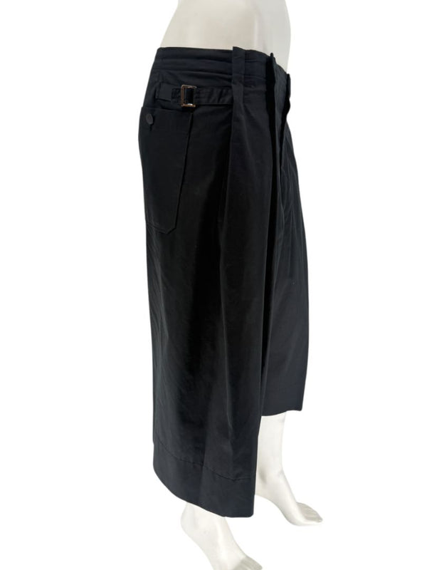 Lanvin Wide-Leg Long Shorts (Culotte Style) – Size FR 48