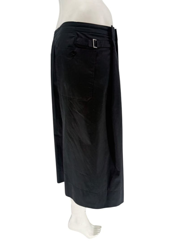Lanvin Wide-Leg Long Shorts (Culotte Style) – Size FR 48