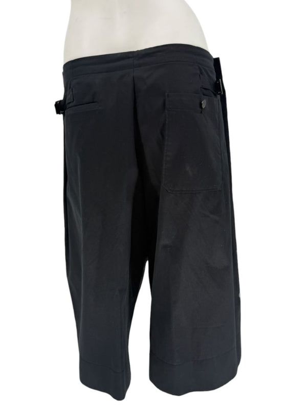 Lanvin Wide-Leg Long Shorts (Culotte Style) – Size FR 48