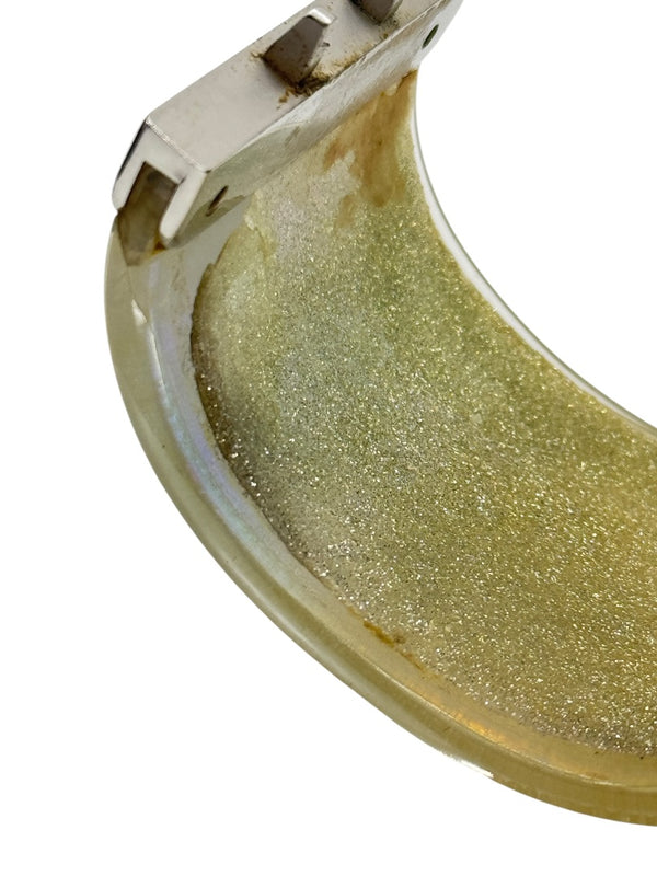 Chanel Multicolor Hologram Lucite CC Cuff – Spring 2012