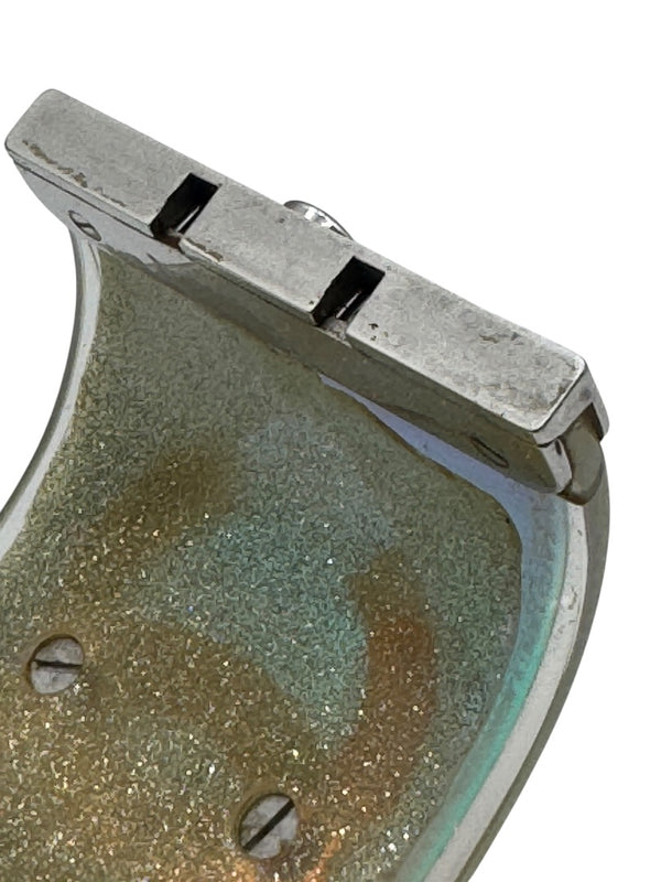 Chanel Multicolor Hologram Lucite CC Cuff – Spring 2012