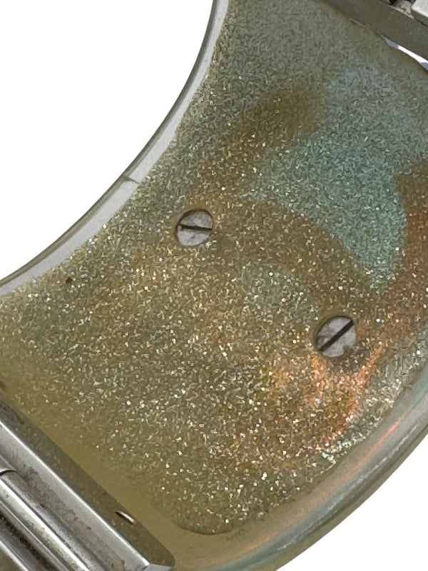 Chanel Multicolor Hologram Lucite CC Cuff – Spring 2012
