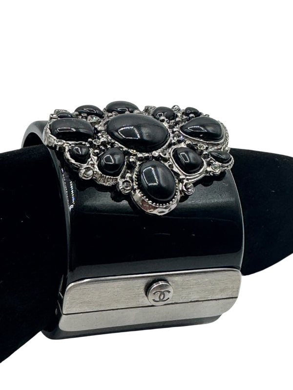 Chanel Black Gripoix Cuff Bracelet – Spring 2009