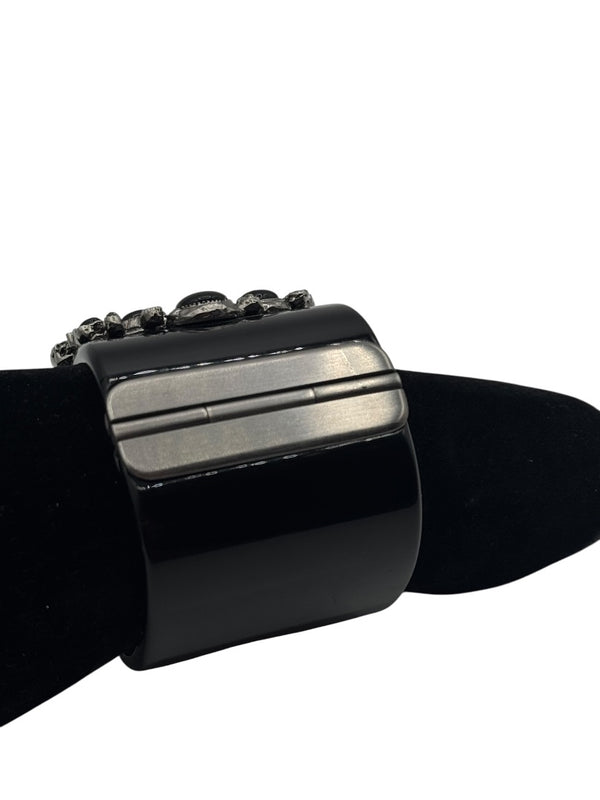 Chanel Black Gripoix Cuff Bracelet – Spring 2009