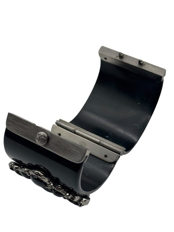Chanel Black Gripoix Cuff Bracelet – Spring 2009