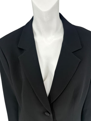 Lafayette 148 New York Black NWT Tailored Pant Suit – Size 14