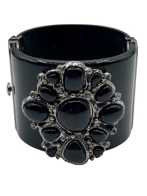 Chanel Black Gripoix Cuff Bracelet – Spring 2009