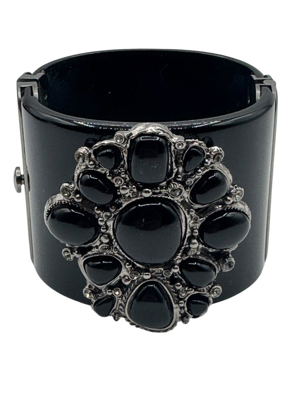 Chanel Black Gripoix Cuff Bracelet – Spring 2009