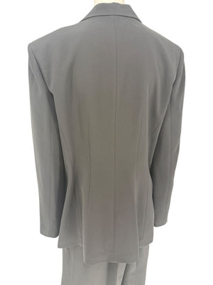 Lafayette 148 New York Black NWT Tailored Pant Suit – Size 14