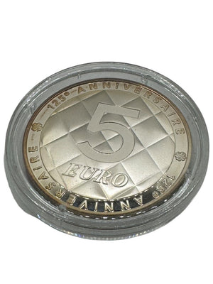 Monnaie de Paris 2008 Coco Chanel 5 Euro Silver Proof Coin – 125th Anniversary