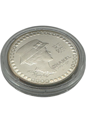 Monnaie de Paris 2008 Coco Chanel 5 Euro Silver Proof Coin – 125th Anniversary