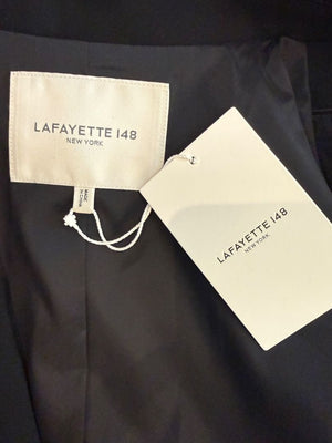 Lafayette 148 New York Black NWT Tailored Pant Suit – Size 14