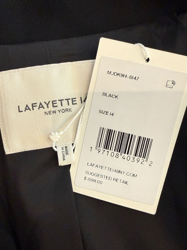 Lafayette 148 New York Black NWT Tailored Pant Suit – Size 14