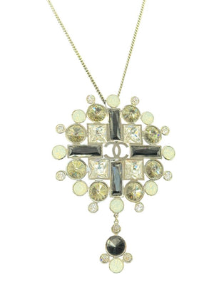 Chanel Fall 2006 Crystal Statement Pendant Necklace – Box Included