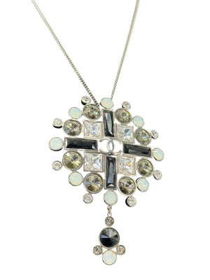 Chanel Fall 2006 Crystal Statement Pendant Necklace – Box Included