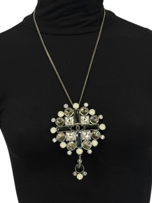 Chanel Fall 2006 Crystal Statement Pendant Necklace – Box Included