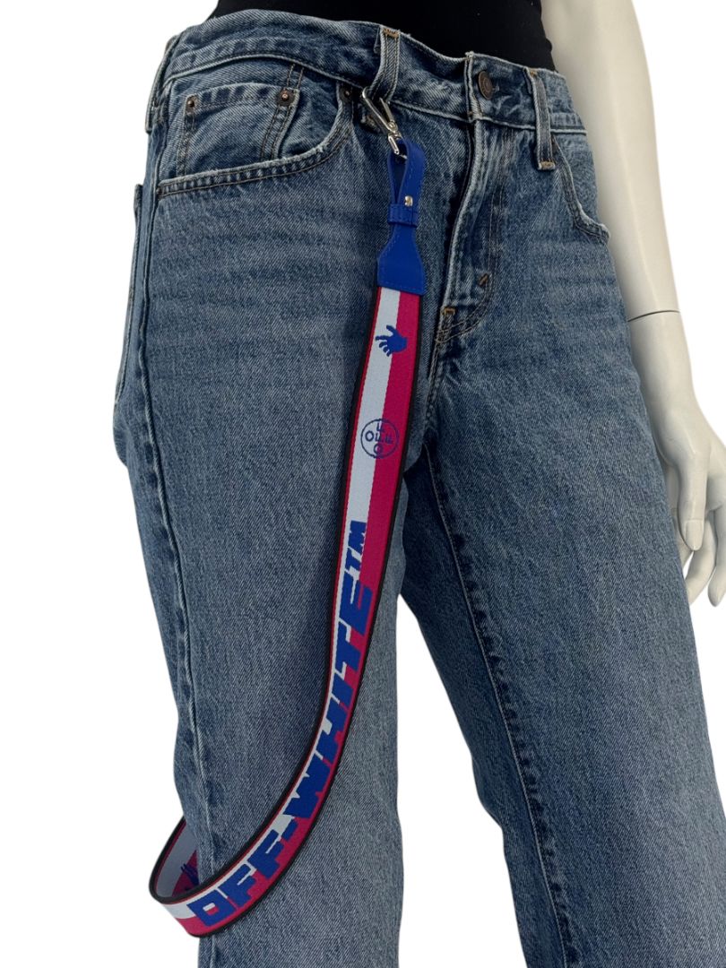 Off-White Industrial Logo Webbing Purse Strap