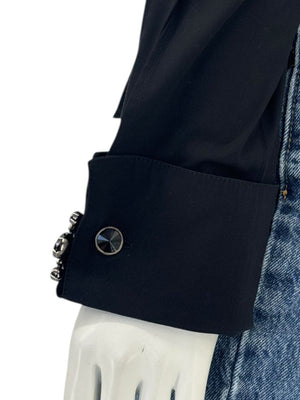 Chanel Fall 2005 Crystal & Resin CC Cufflinks – 2”