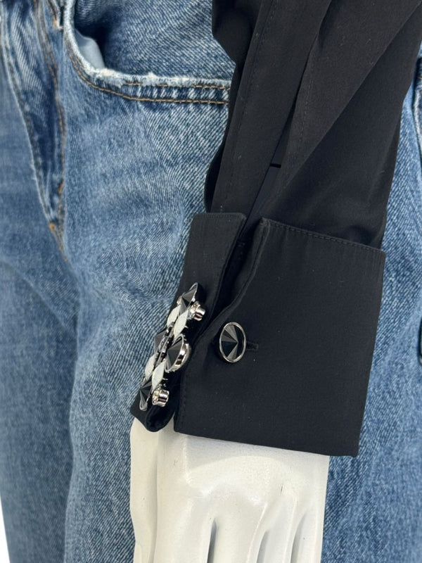 Chanel Fall 2005 Crystal & Resin CC Cufflinks – 2”