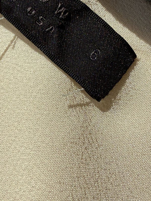 The Row Ivory Silk Button-Down Blouse - Size 6