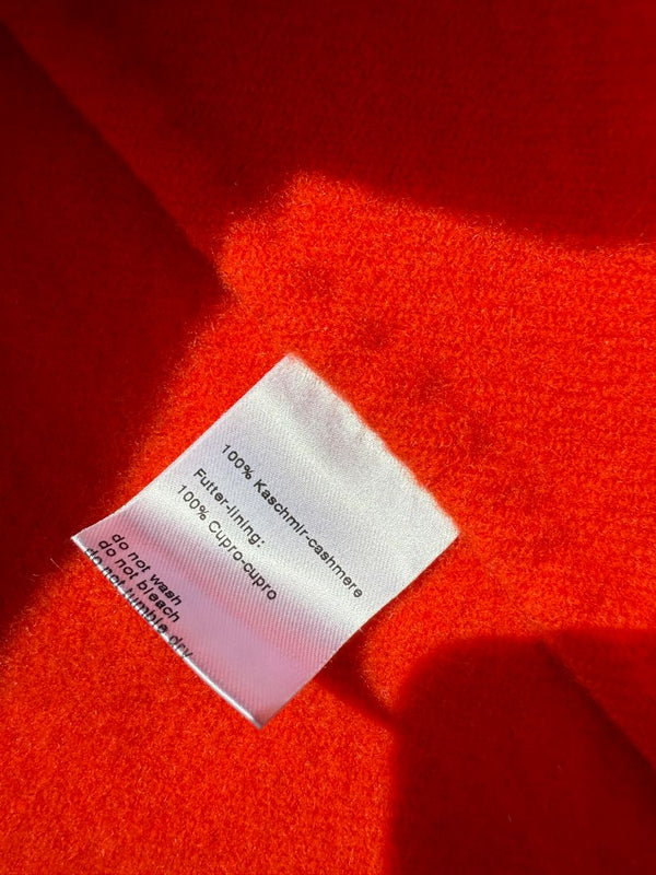 Akris Reversible Herringbone Cape Jacket - Size 10