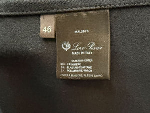 Loro Piana Black Wool Blazer – Size S