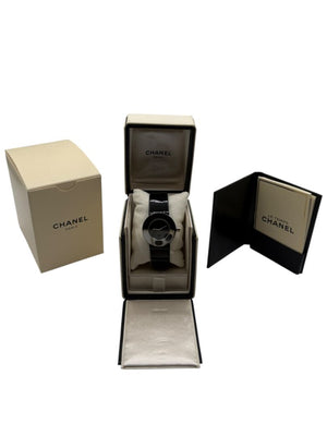 Chanel La Ronde Black Patent Leather Watch H0579 – Stainless Steel – 29mm