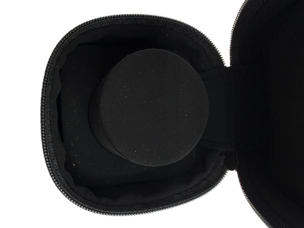 Chanel Black Travel Jewelry & Watch Case – Suede Zip Cube
