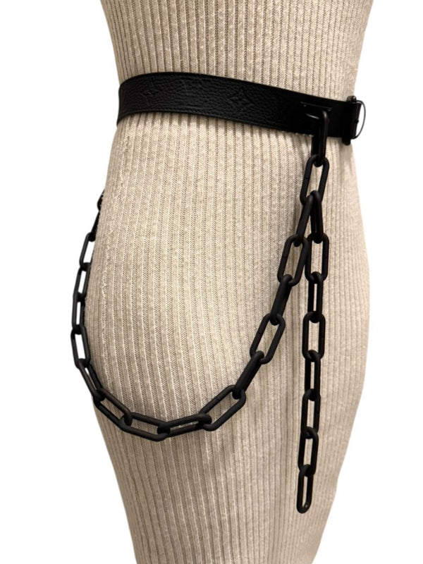 Louis Vuitton Virgil Abloh Two-Piece Monogram Utility Chain Belt – Size 38/95