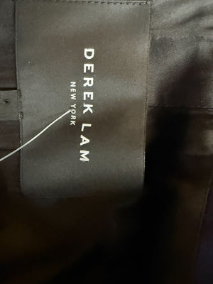 Derek Lam Navy Sleeveless Wool-Silk Blend Toggle Dress – Size IT 42 / US 6