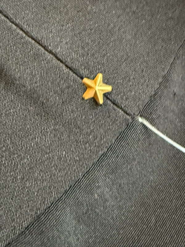 Peter Cohen Black Silk Convertible Collar Blouse – Size L