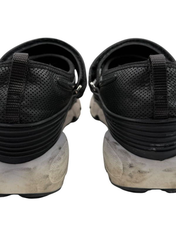 Christian Dior Floral Appliqué Velcro Strap Sneakers – Size 40