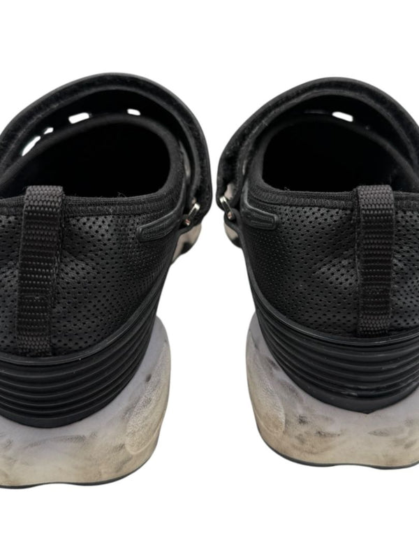 Christian Dior Floral Appliqué Velcro Strap Sneakers – Size 40