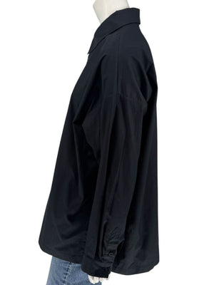 Eskandar Black NWT Slim Cotton Poplin Shirt – Size 3