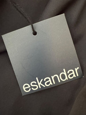 Eskandar Black NWT Slim Cotton Poplin Shirt – Size 3