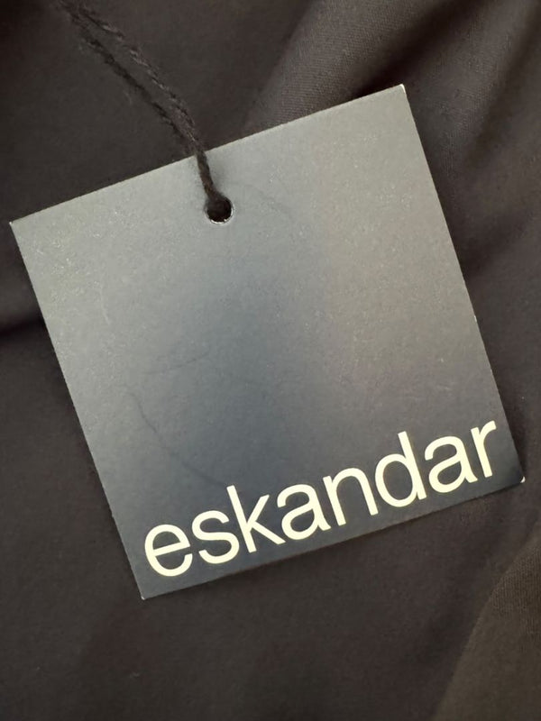 Eskandar Black NWT Slim Cotton Poplin Shirt – Size 3