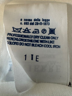 Versace Jeans Couture Ivory Satin Blouse – Size M