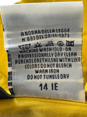 Versace Jeans Couture Yellow Button-Down Shirt – Size L (IT 44)