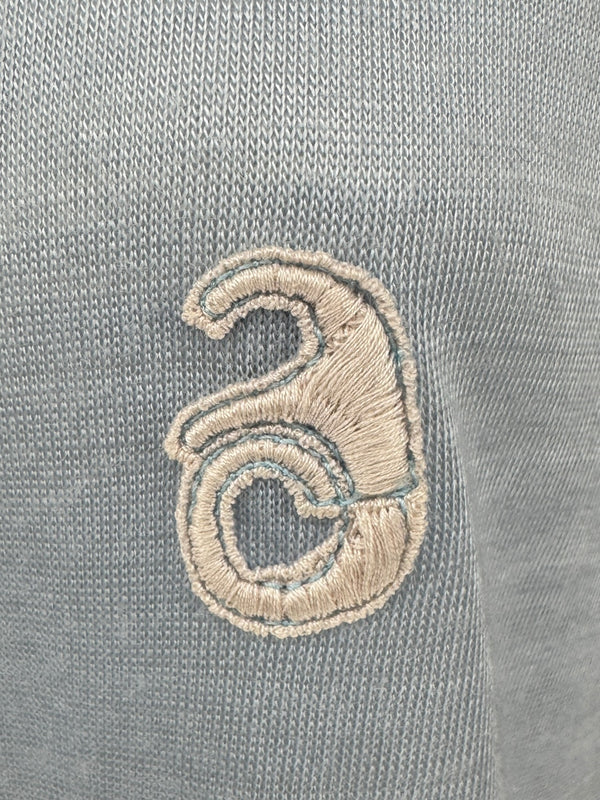 Courrèges Homme Paris Light Blue Snap-Front Shirt – Size A