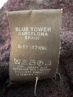 Custo Barcelona Patchwork Knit Turtleneck Sweater – Size: 1 (Small)