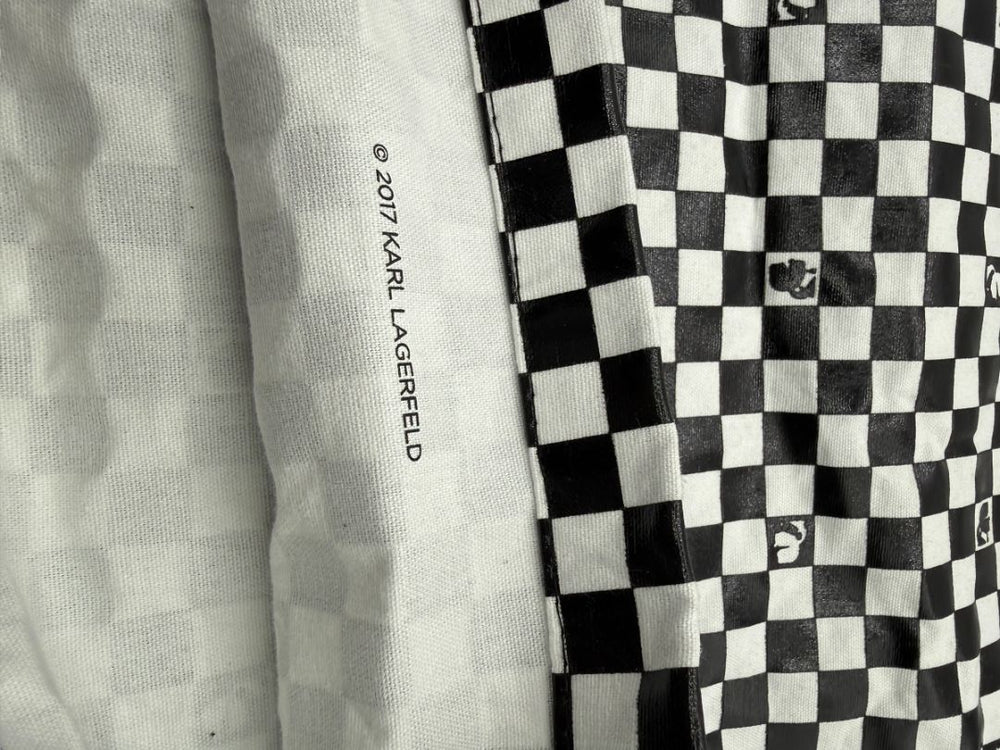 Vans x Karl Lagerfeld Checkerboard Dust Bags – Set of 2 (16” x 13”)