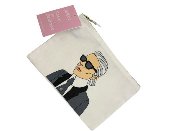 The Met x Karl Lagerfeld “Camp: Notes on Fashion” Zip Pouch – 6.5" x 9.5"