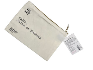 The Met x Karl Lagerfeld “Camp: Notes on Fashion” Zip Pouch – 6.5" x 9.5"