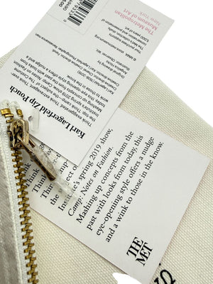 The Met x Karl Lagerfeld “Camp: Notes on Fashion” Zip Pouch – 6.5" x 9.5"