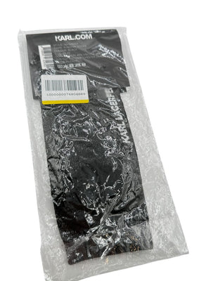 Karl Lagerfeld K/Ikonik Glitter Crew Socks – Size 39–42 (Black)