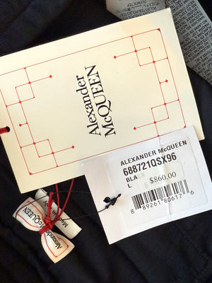 Alexander McQueen Men’s Logo Embroidered Sweat Shorts – Size L (Men's)