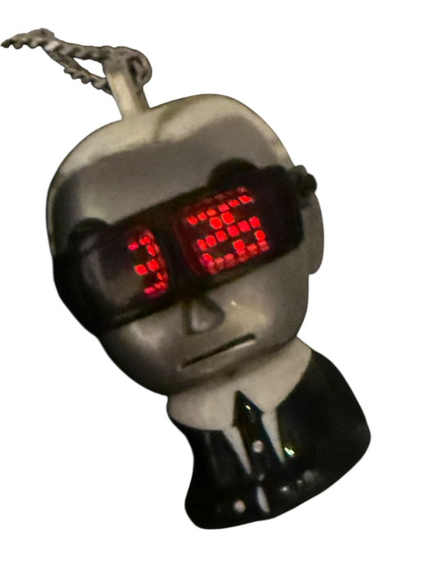 Karl Lagerfeld KL9001 Tokidoki Digital Pendant Watch Necklace