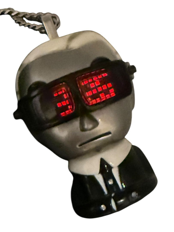 Karl Lagerfeld KL9001 Tokidoki Digital Pendant Watch Necklace