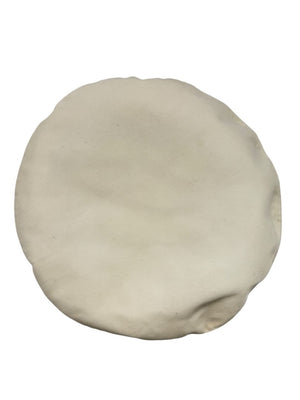 Chanel Ivory Beret with Black Grosgrain Ribbon Trim & Bow – Vintage